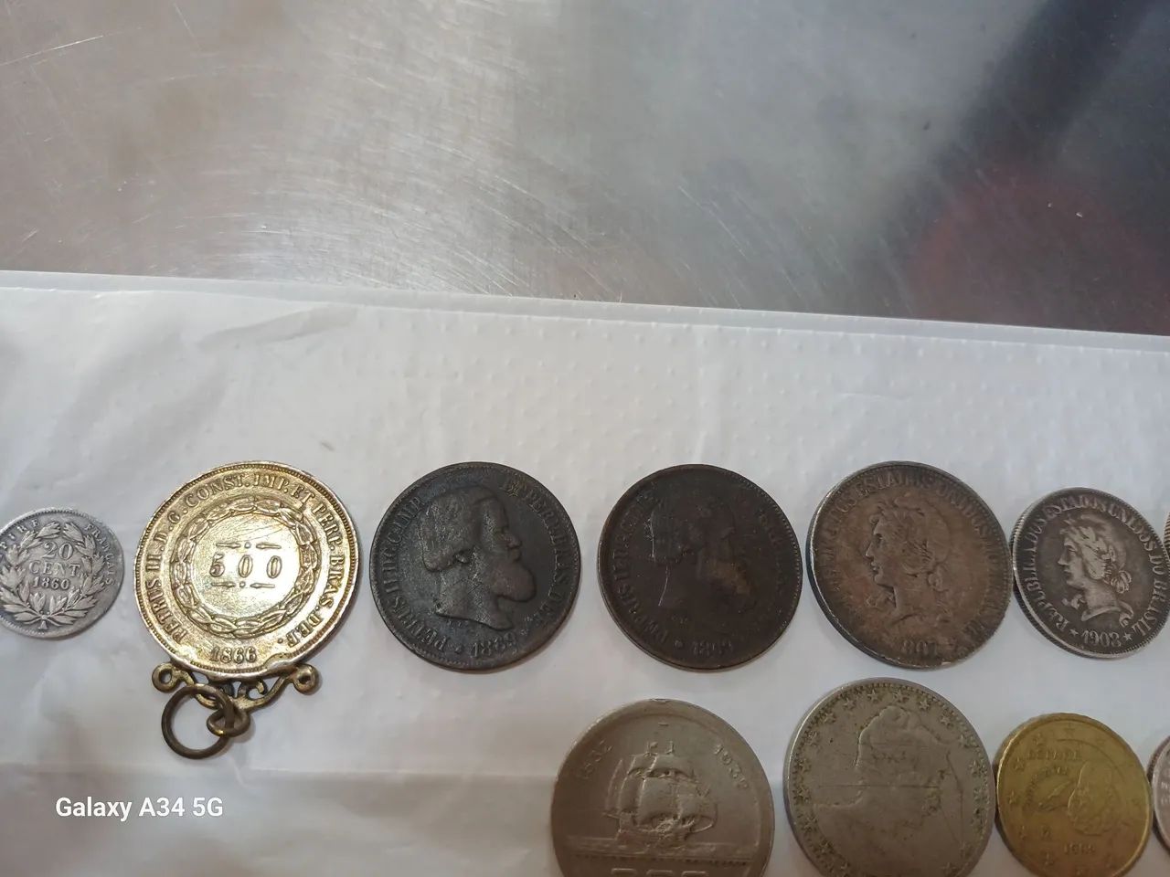 Moedas antigas 