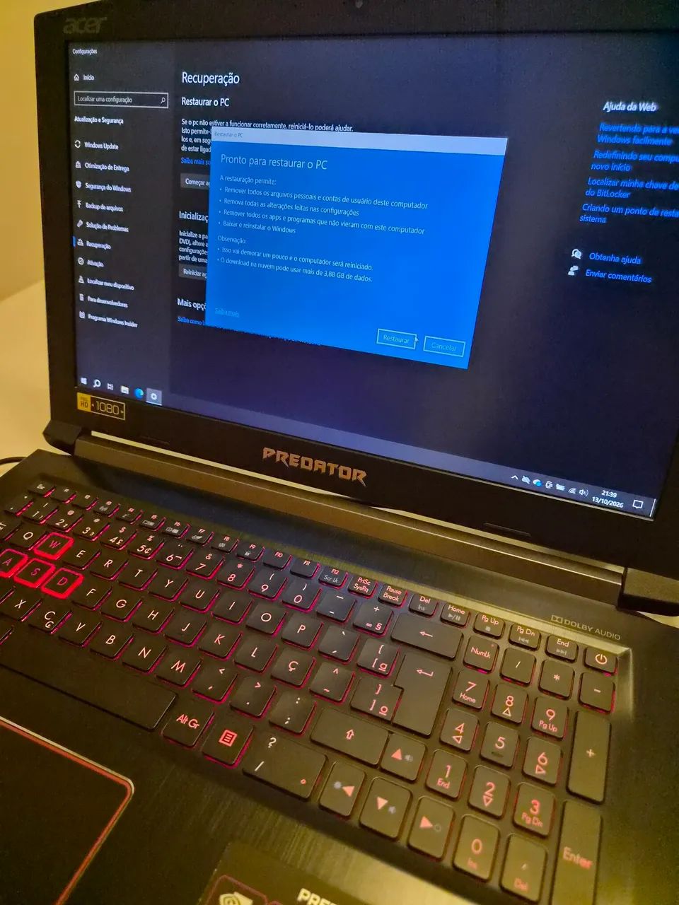 Notebook Acer Predator Helios 300 - Foto 5