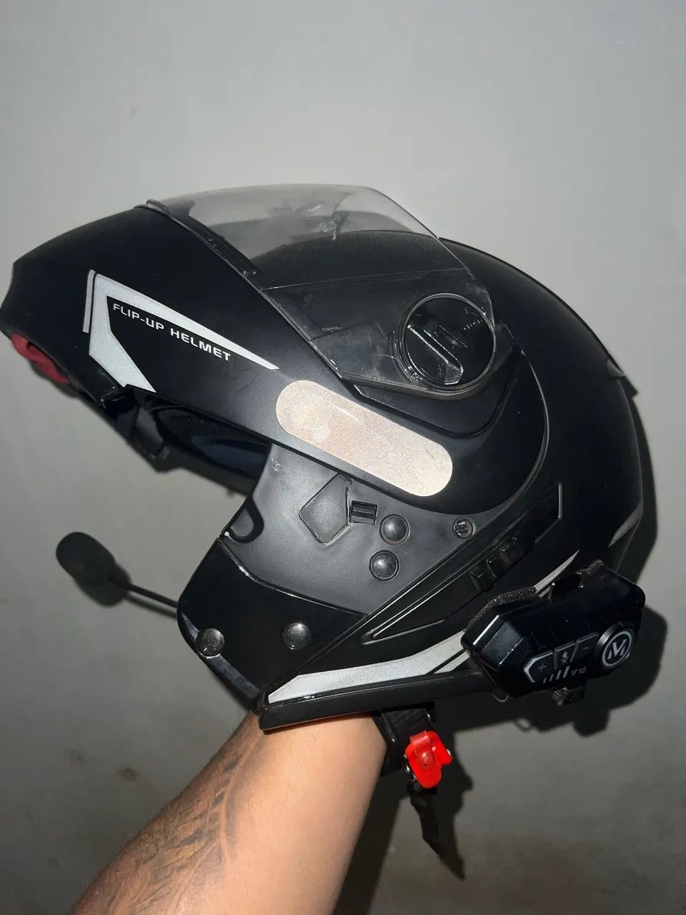 Capacete Robocop Original com intercomunicador - Muito Conservado - Foto 3