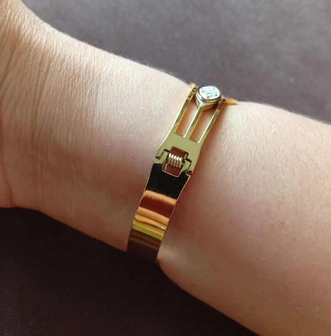 Pulseira dourada  - Foto 2