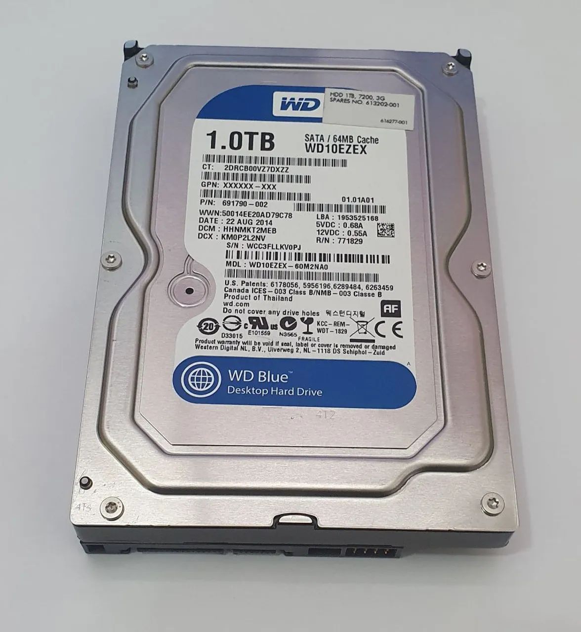 HD Western Digital 1TB para Desktop 