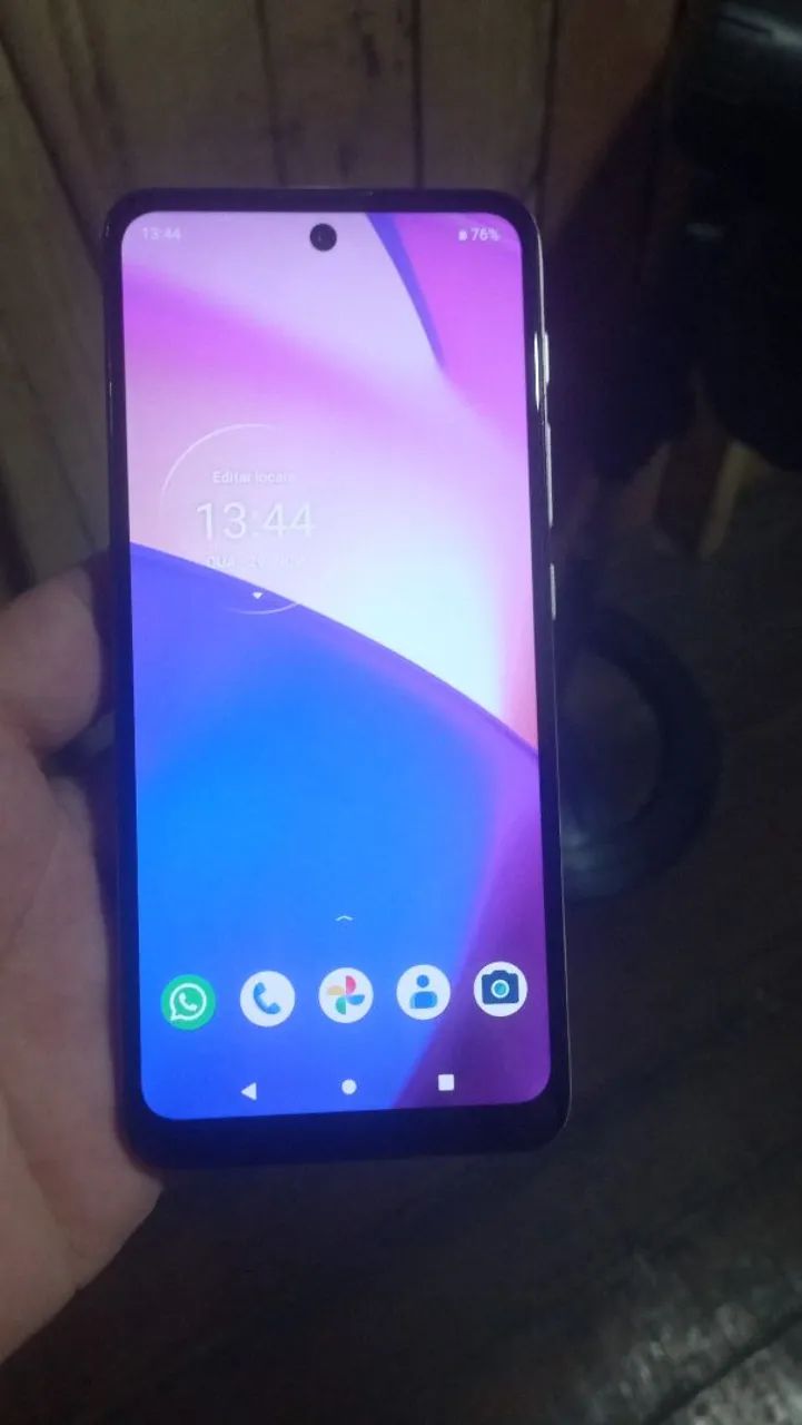 Motorola E40 rosa, aceito negociar  - Foto 3