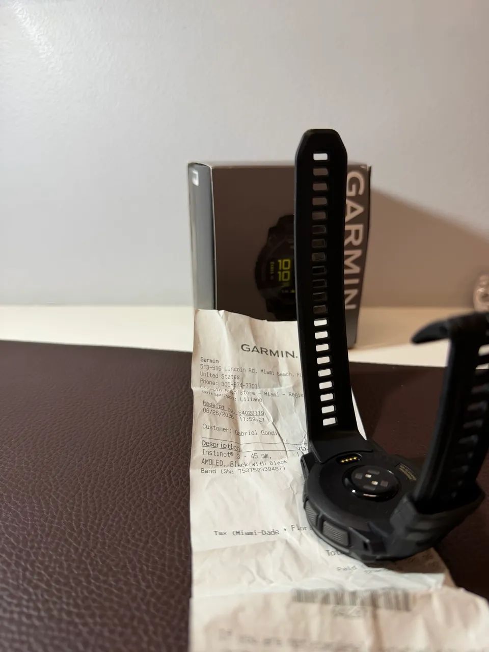 Garmin instinct 3 Amoled Novo Preto 45mm - Foto 2