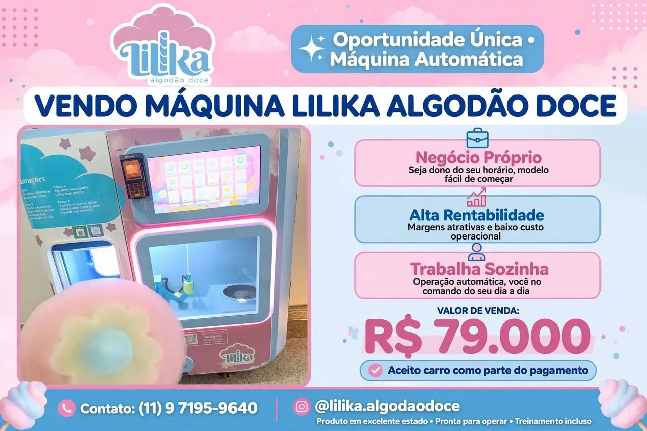 Máquina de algodão doce  - Foto 2