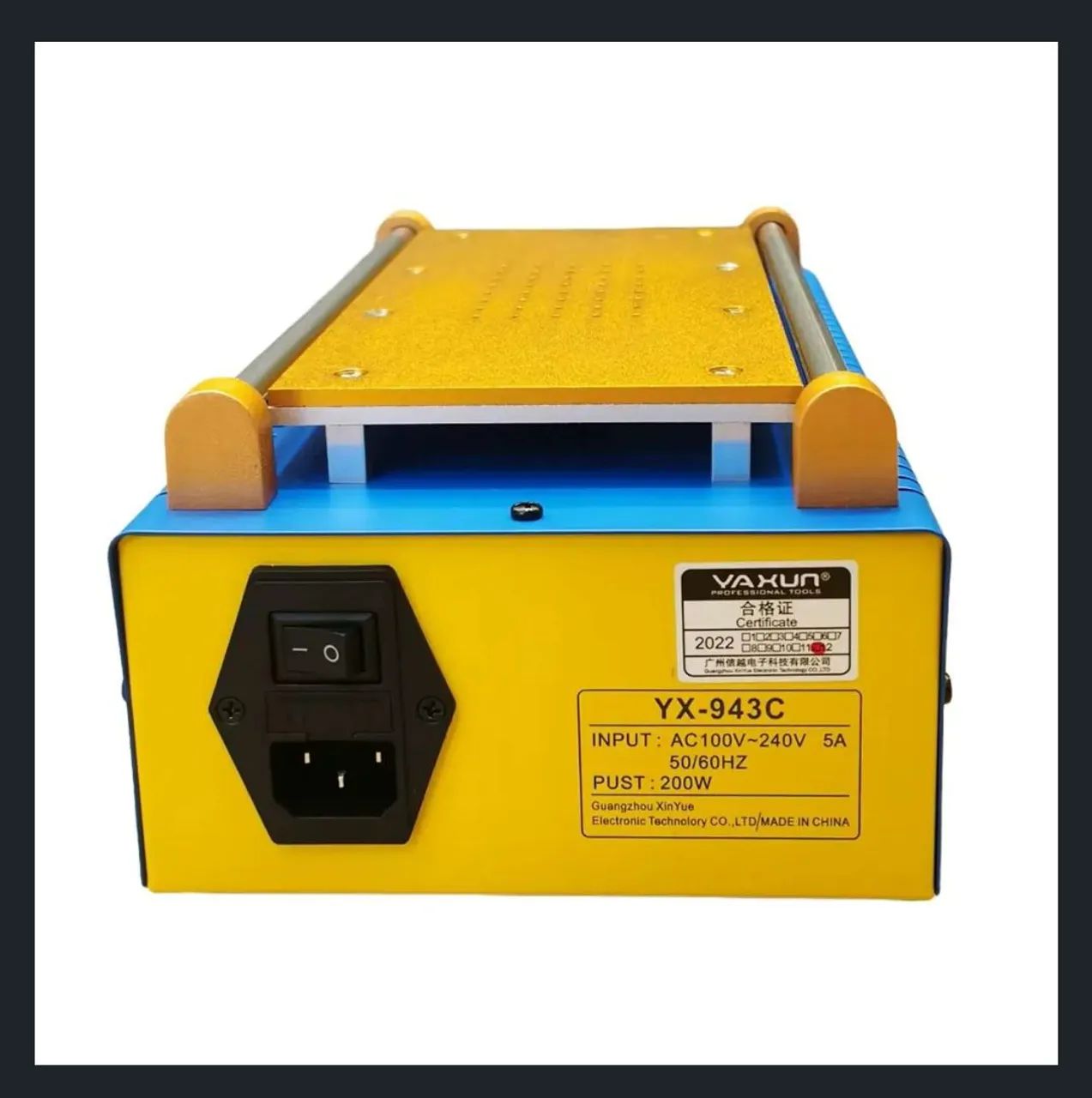 Maquina de Aquecimento Separadora de LCD Touch Yaxun 943C Bivolt Tela Celular - Foto 2