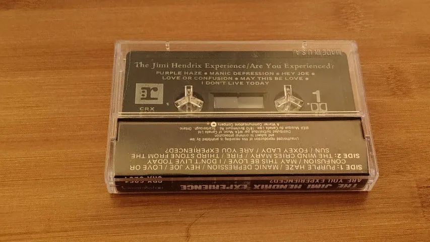 Fita K7 Jimi Hendrix Experience - Are You Experienced Importada (1st press, Dolby System) - Foto 2