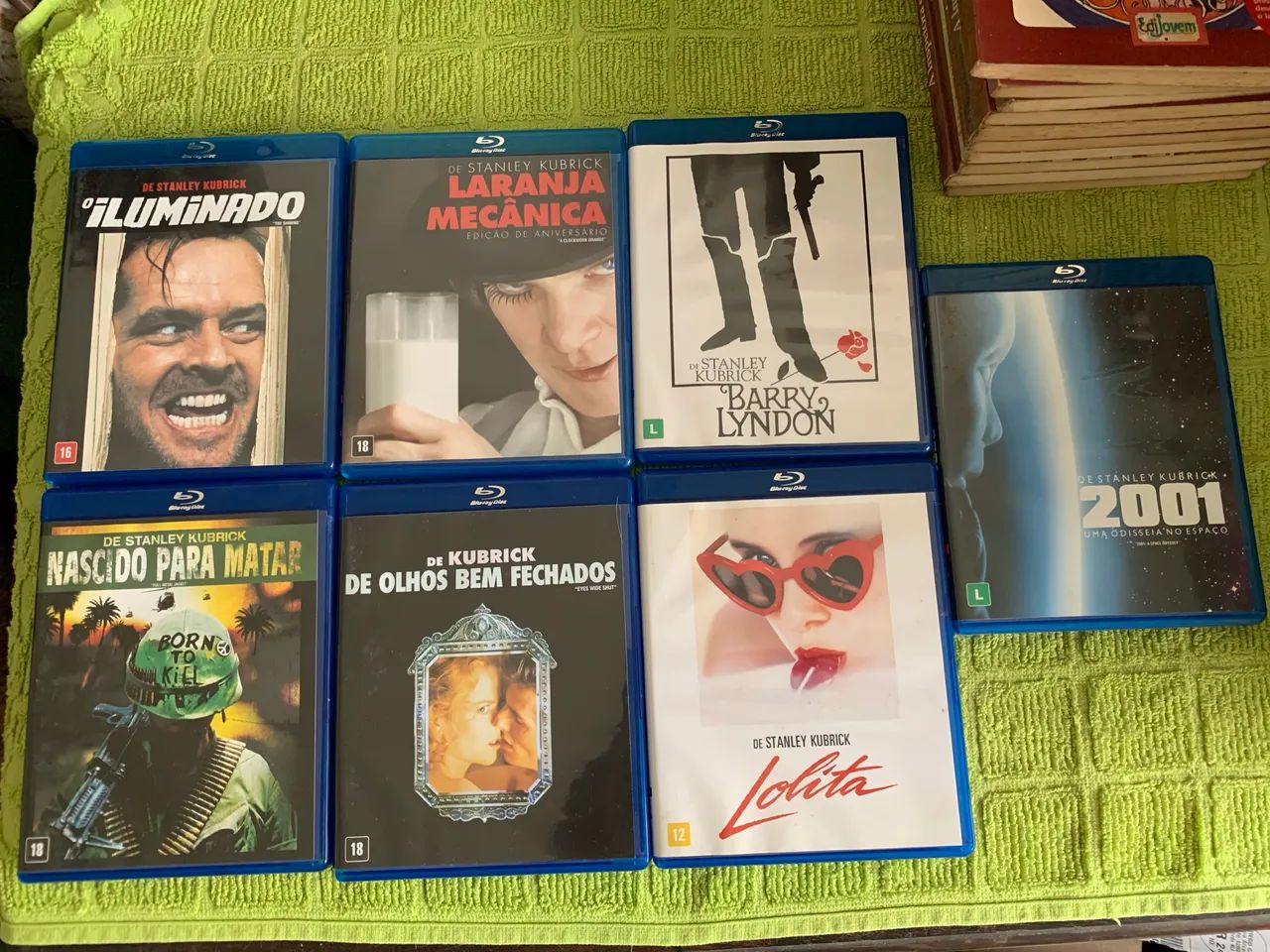 Blu-ray Kubrick 8 discos Coleção Um Diretor Visionário Edição Nacional  - Foto 3