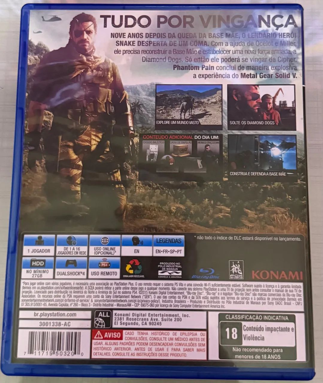 METAL GEAR SOLIDV PS4/PS5 - Foto 2