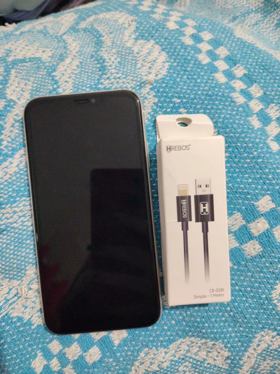 iPhone 11+cabo novo - Foto 3
