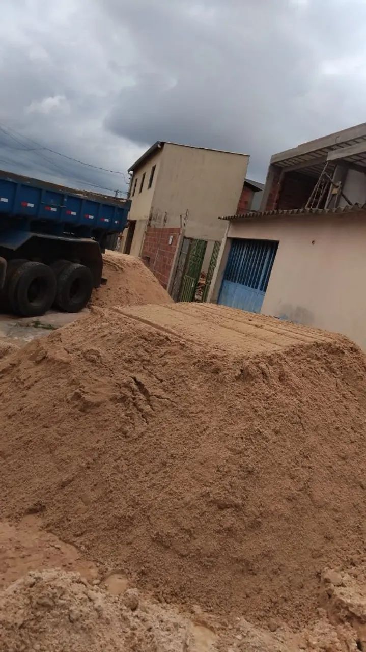 Areia, Brita, Aterro  - Foto 5