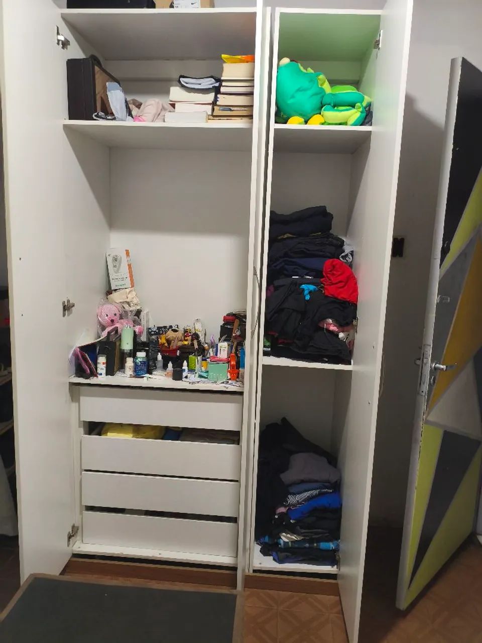Cama box mais o quarda roupa  - Foto 5