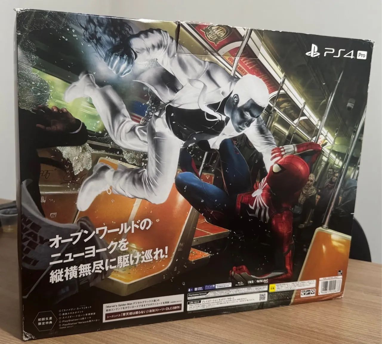 PS4 Pro Spider-man Na caixa com berço - Foto 5