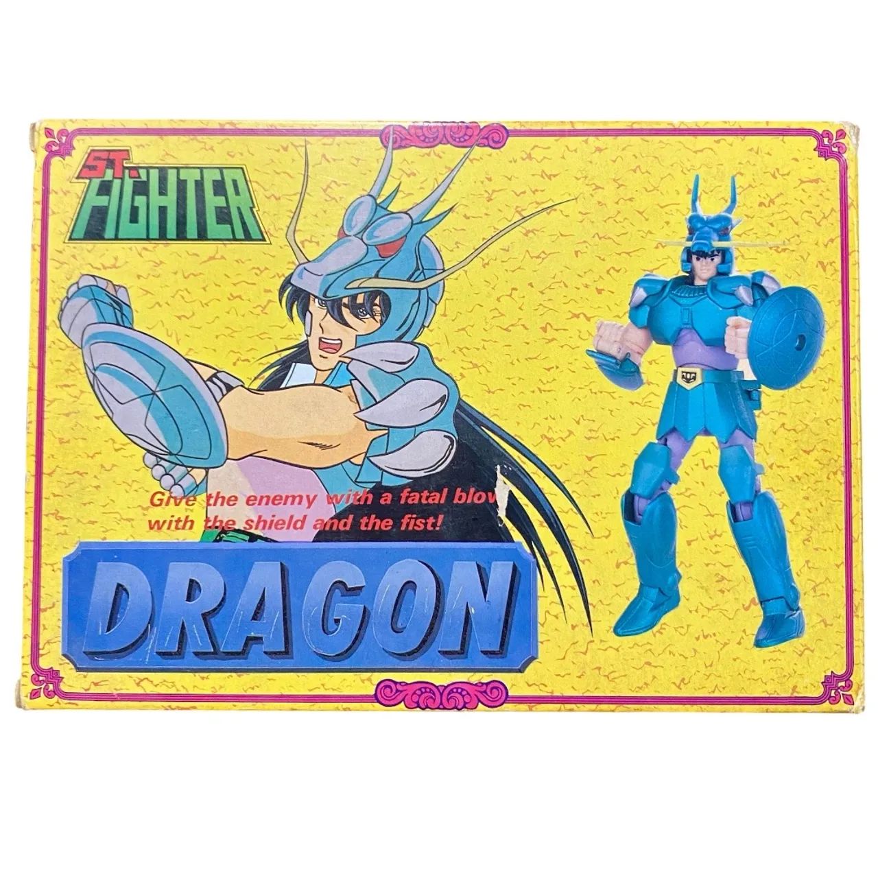Cavaleiros do Zodíaco - Shiryu de Dragão V1 - St Fighter - Hobbies