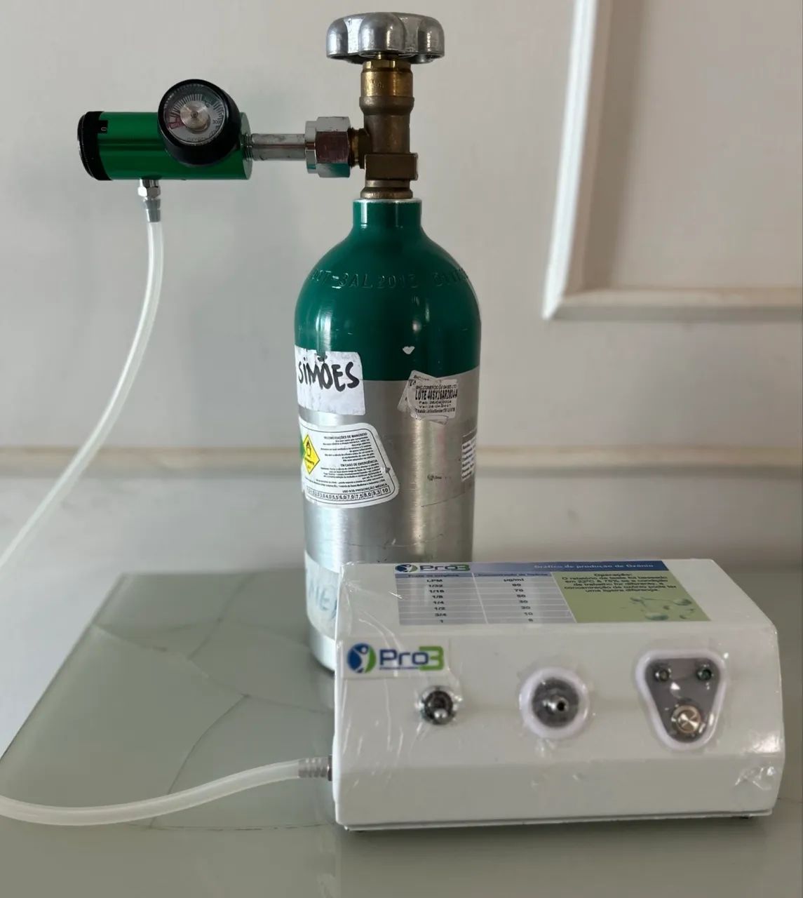 Equipamento Gerador PRO3 com Cilindro e Acessórios - Foto 2