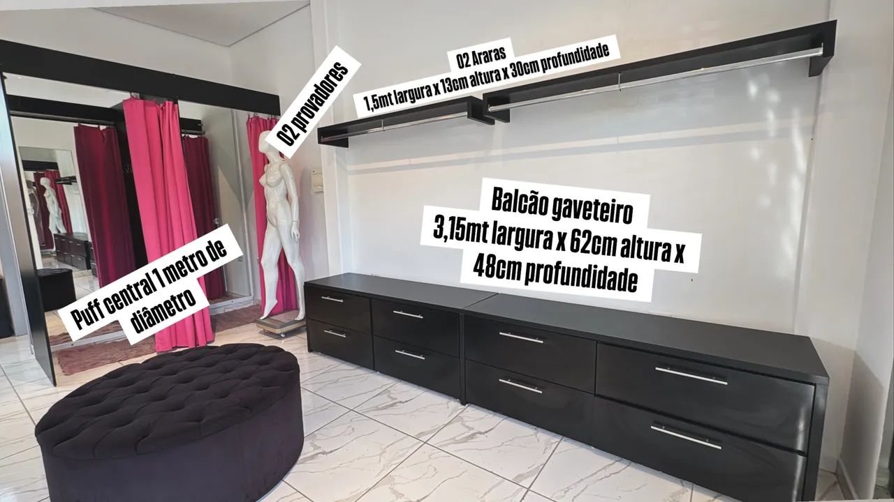 LOJA COMPLETA À VENDA - MÓVEIS + OPORTUNIDADE DE ALUGAR DIRETO COM PROPRIETÁRIO    - Foto 5