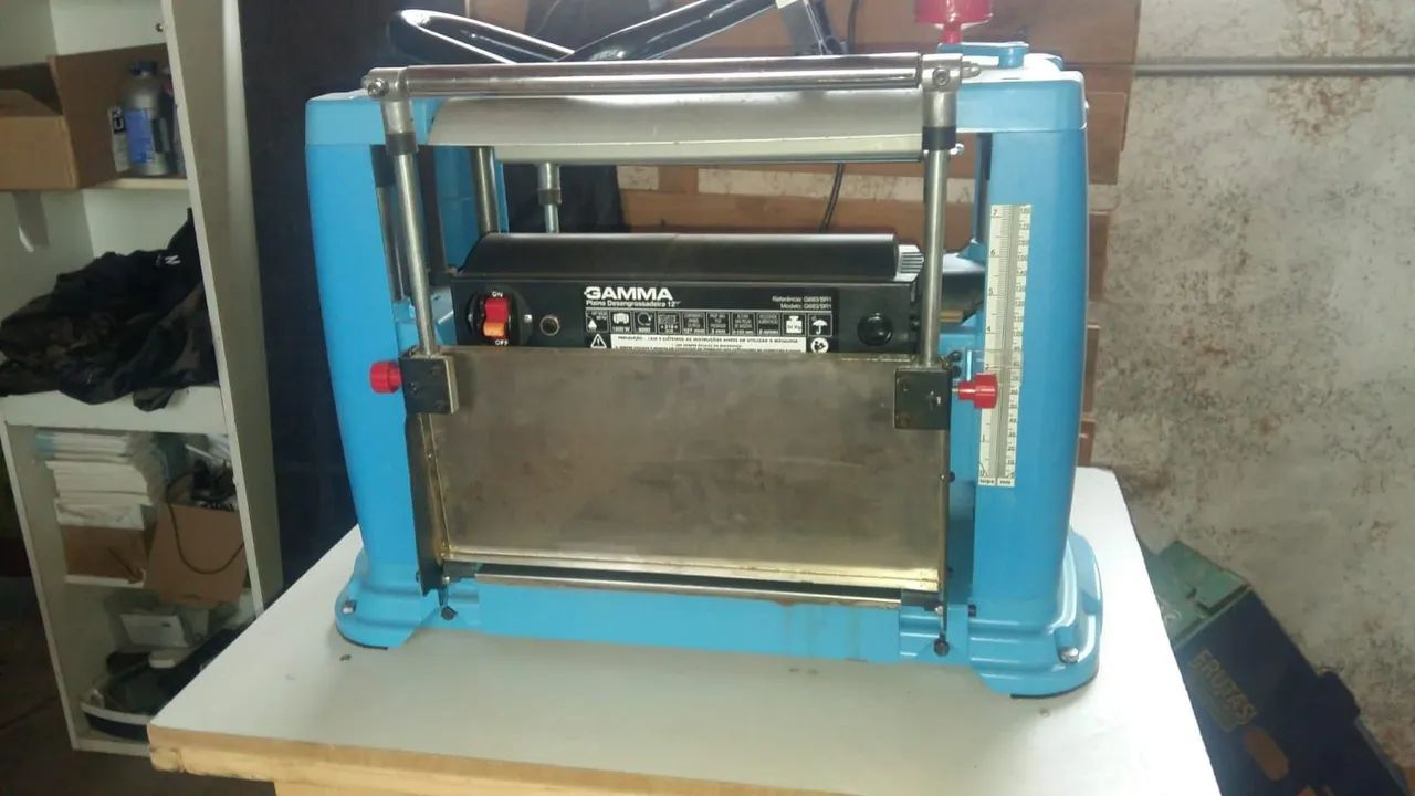Plaina Desengrossadeira de Bancada de 12 ½" da marca Gamma, modelo G683/BR1 - Foto 2