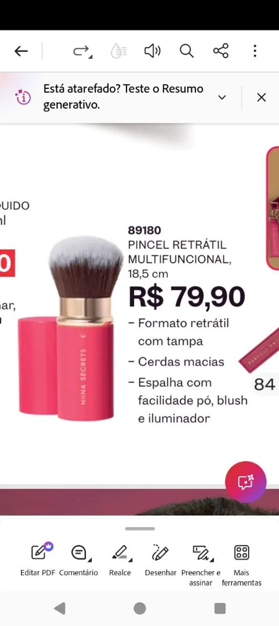Pincel Nina Secrets - Foto 2