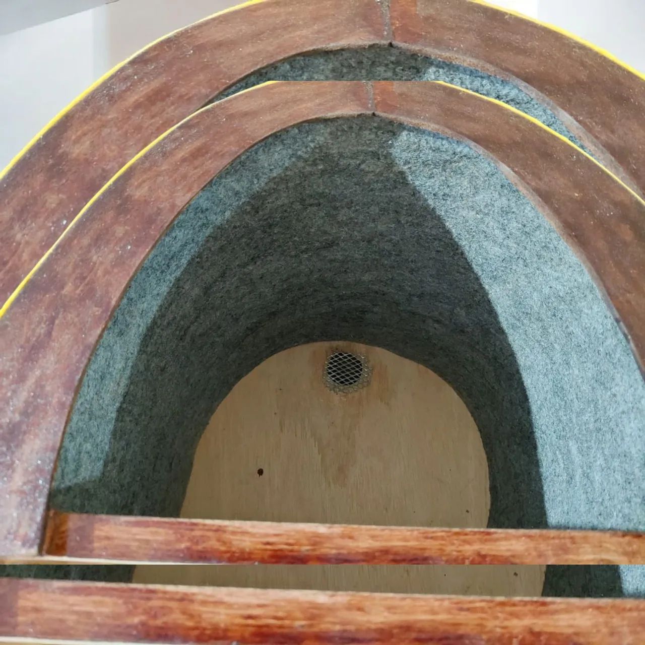 ? Casinha para Gato - Madeira Revestida com Feltro ? - Foto 3