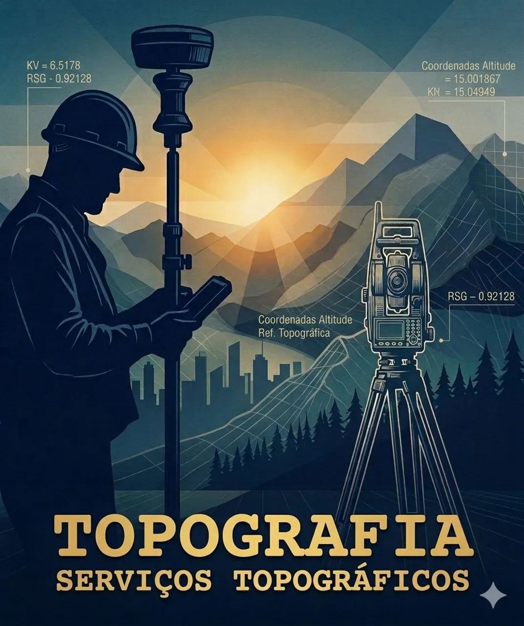 Serviços topográficos 