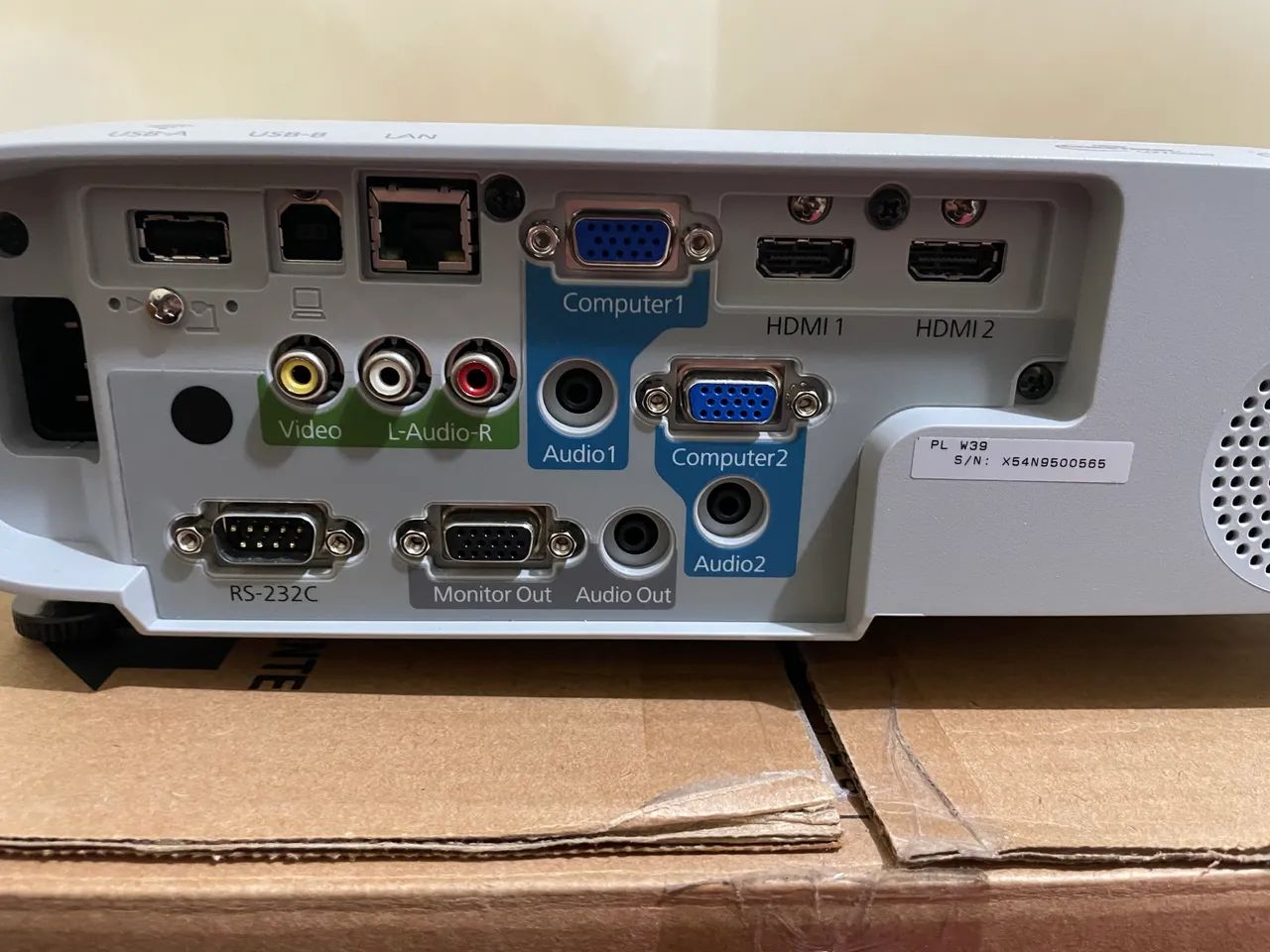 Projetor Epson Powerlite w39 - Foto 6