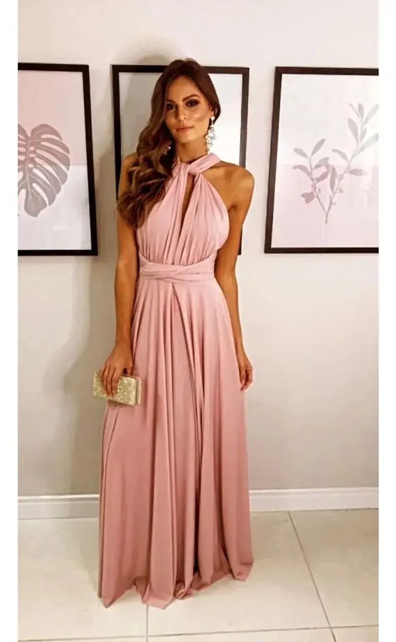 Vestido Várias Formas Multiuso Longo Multiformas