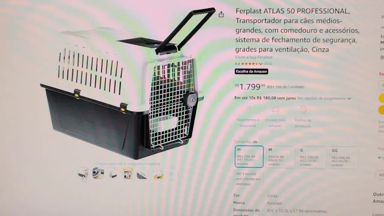 Casa ou transportador de cães   - Foto 6