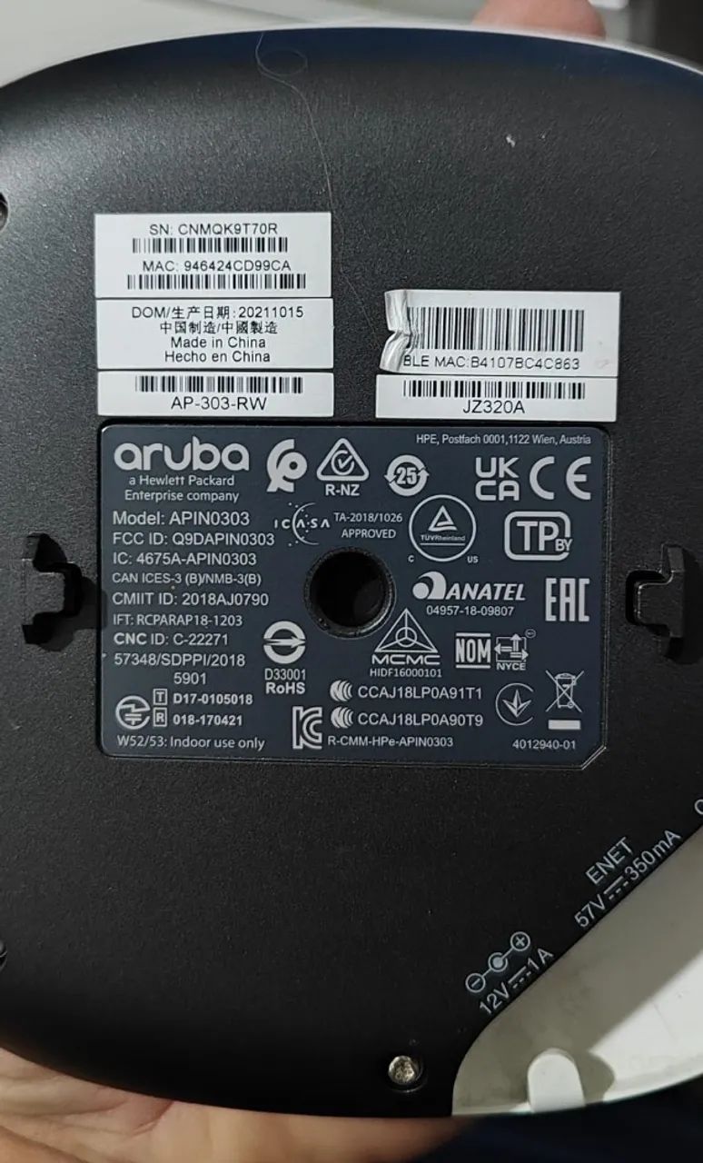 Access Point HPE Aruba AP-303 (JZ320A) - Foto 4