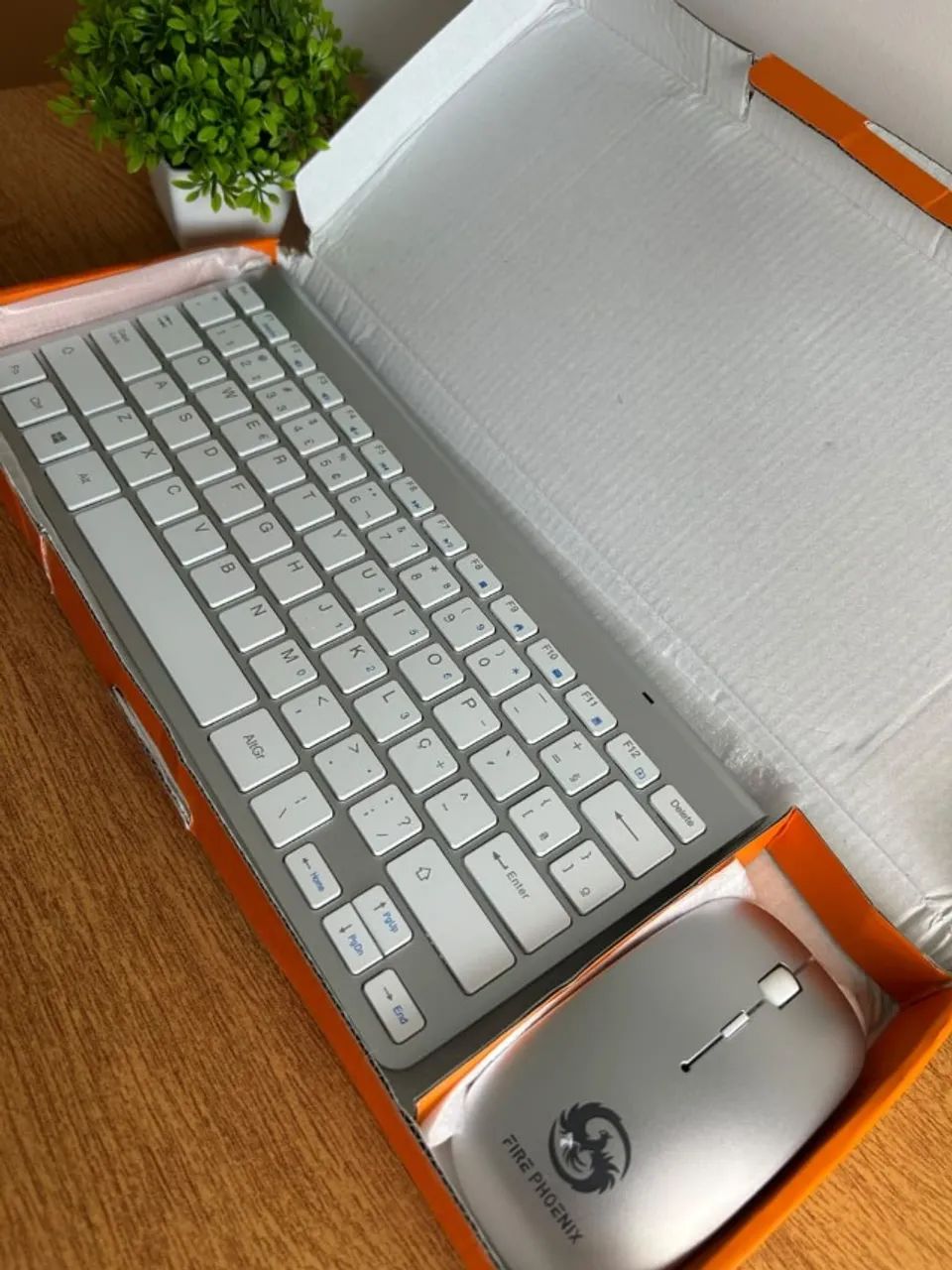 Mouse e Teclado sem fio para trabalhar e estudar - Foto 5