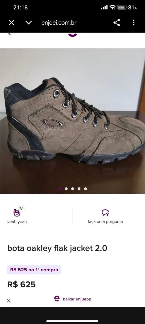 bota oakley flak jacket 2.0 - Foto 3