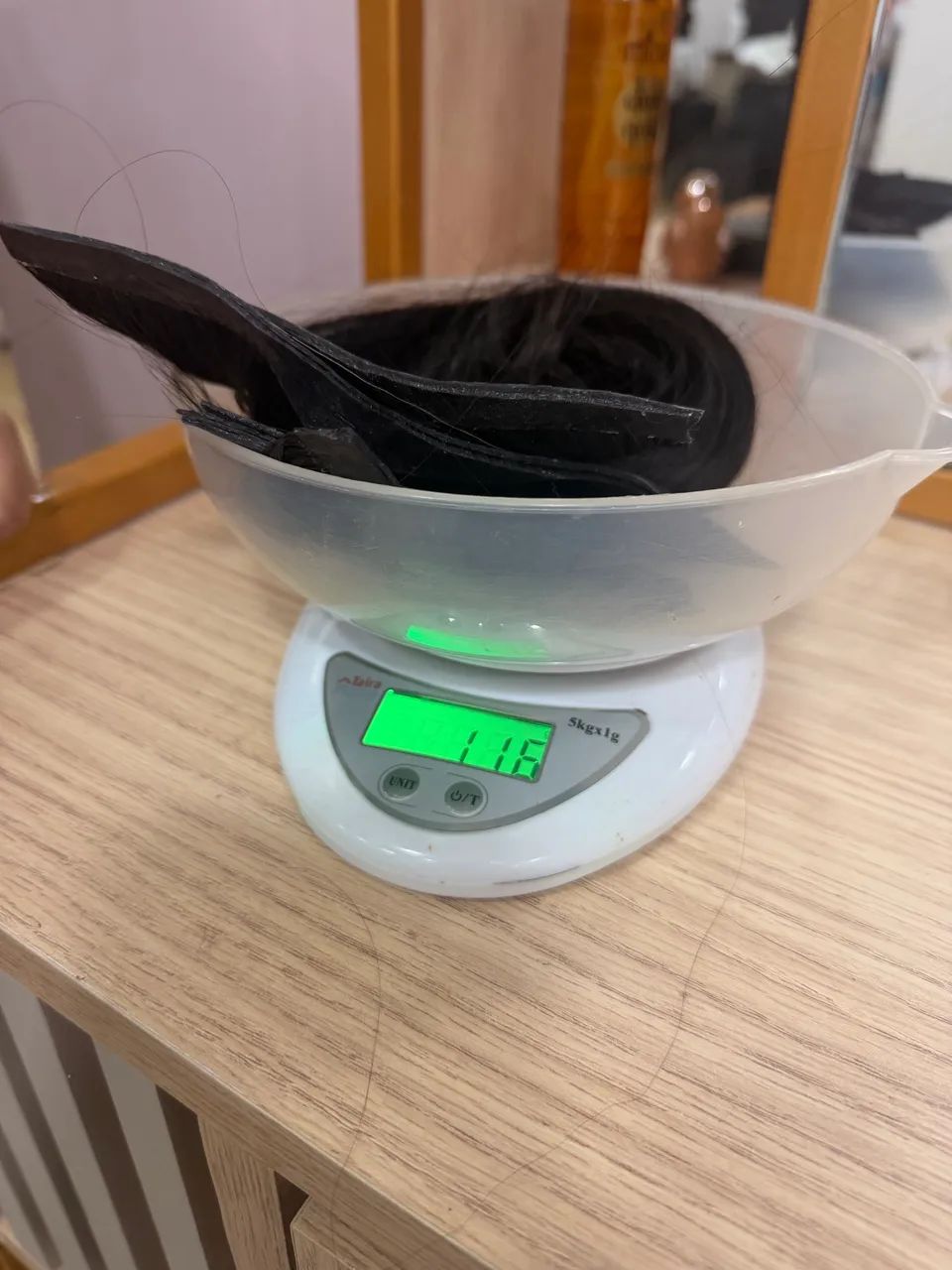Cabelo brasileiro 116 gramas - Foto 2