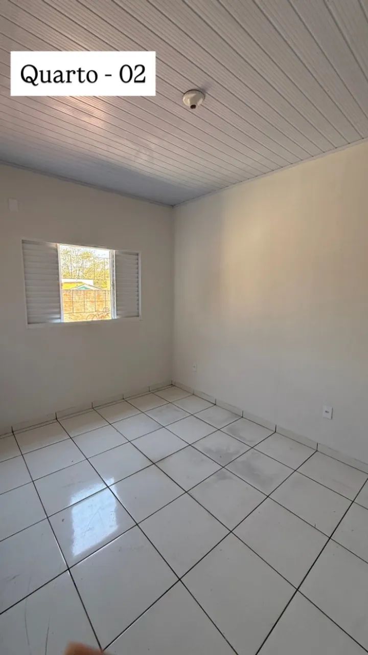 Casa em Jangada MT - 2 quartos, sala e cozinha integrados, 1 banheiro e lavanderia coberta - Foto 5
