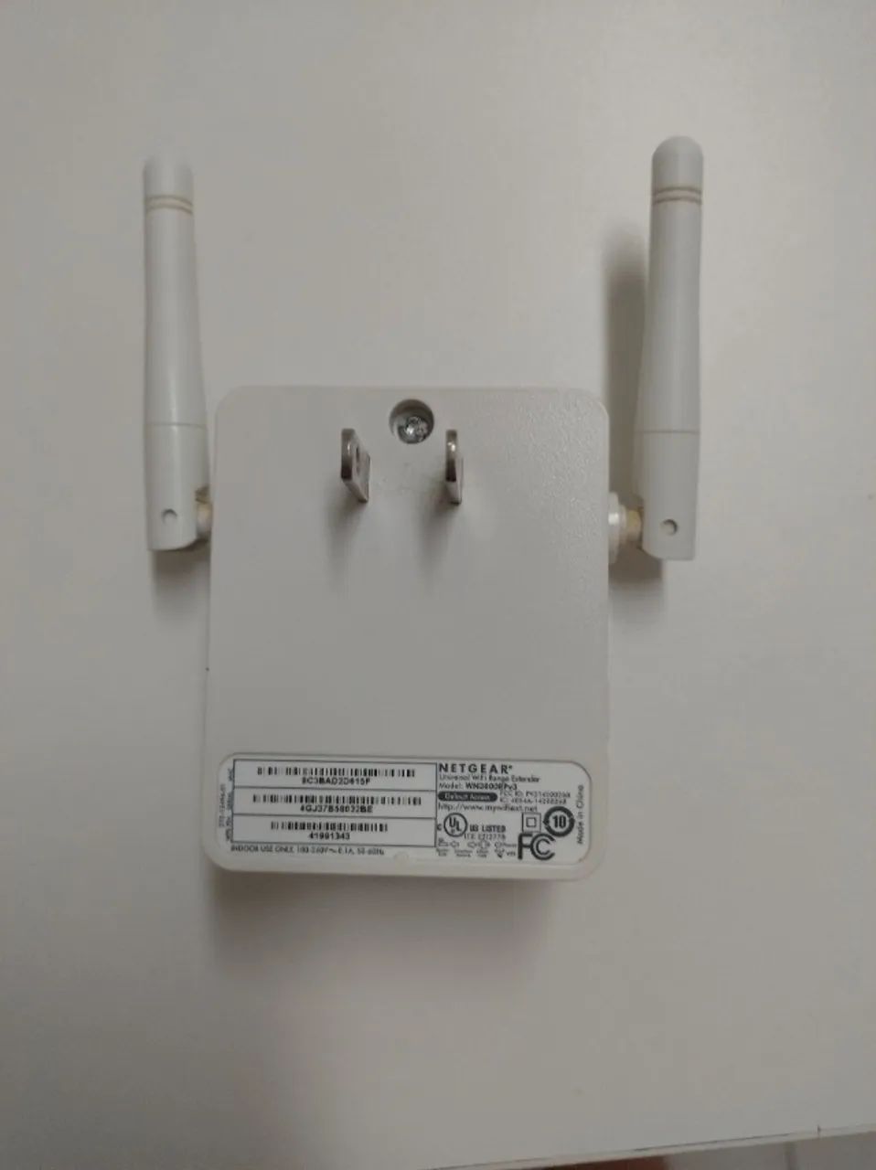 Repetidor WiFi Netgear N300 WN3000RPv3 - Excelente estado - Foto 4