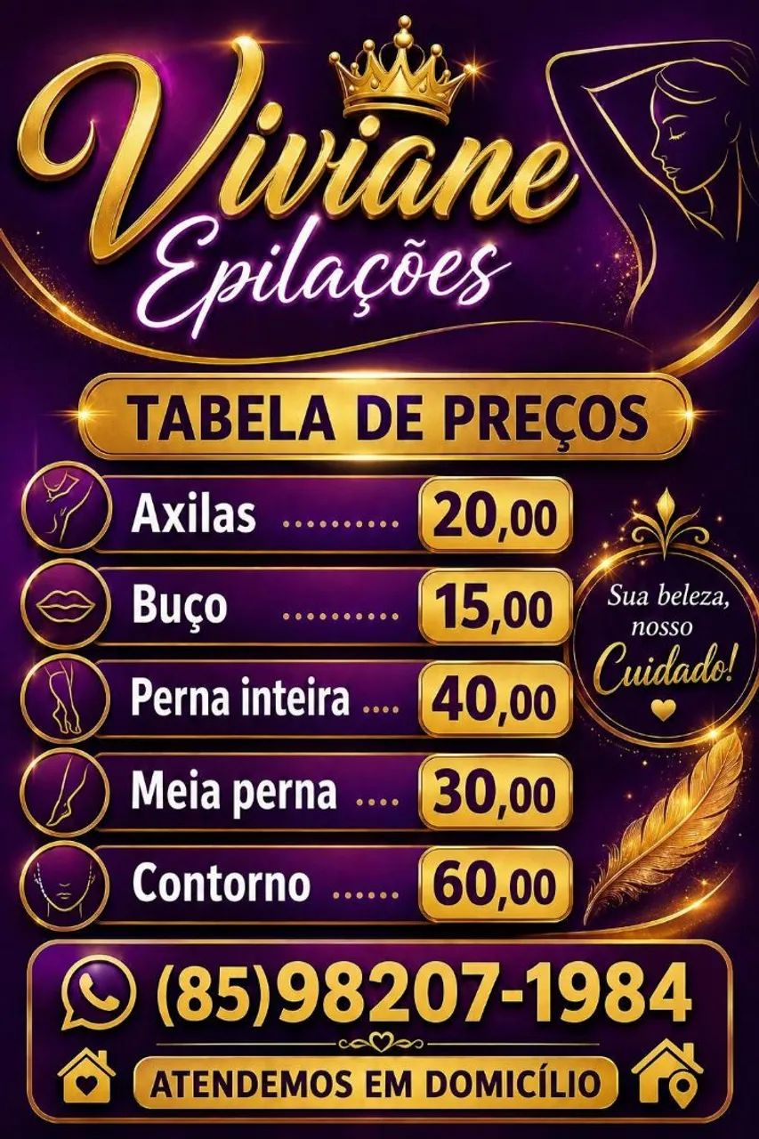 Depilação a cera 