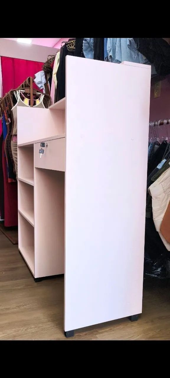 Balcão cor Rosa ( fabricação própria) - Foto 3