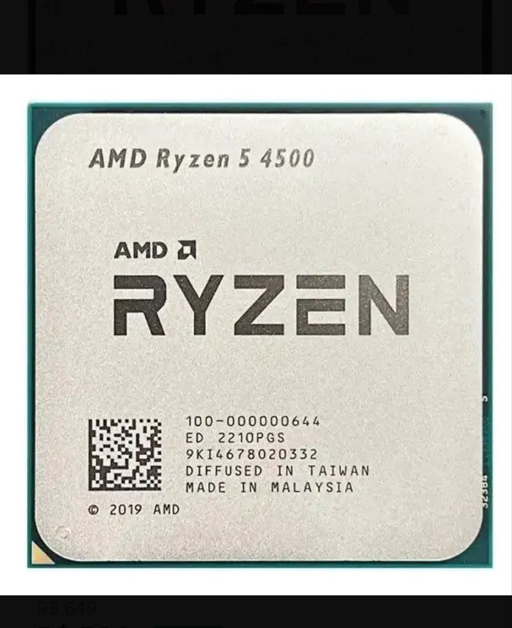 Processador Ryzen 5 4500