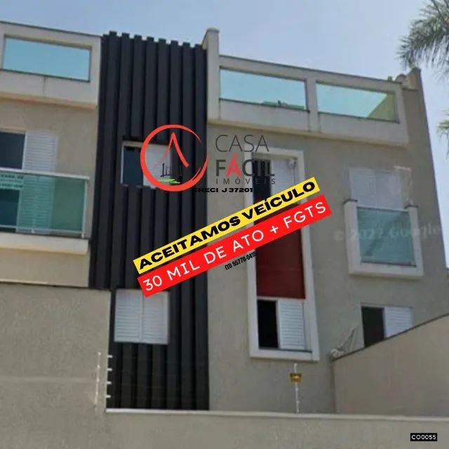 Apartamento com 2 quartos e 45m2 no ABC ! !