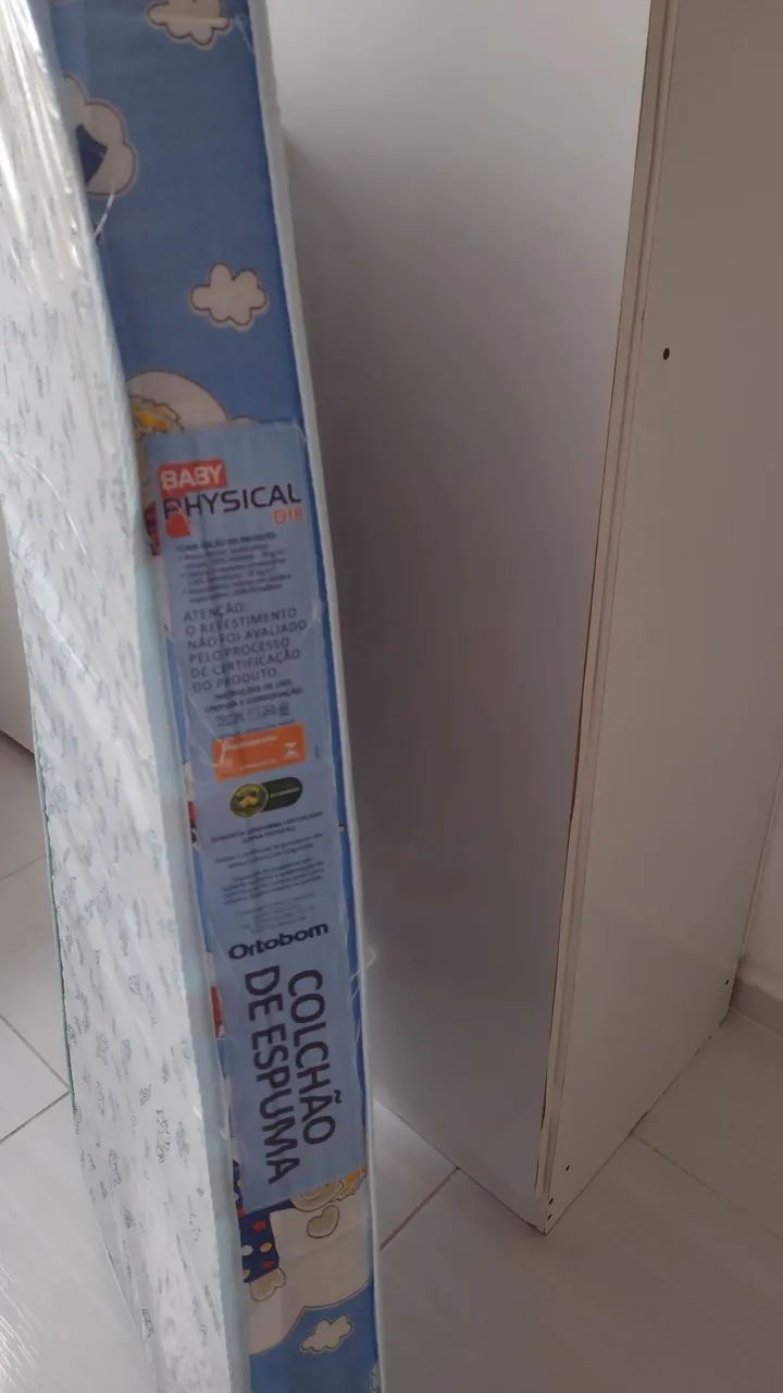 Combo: Colchão para berço Americano + capa! - Foto 2