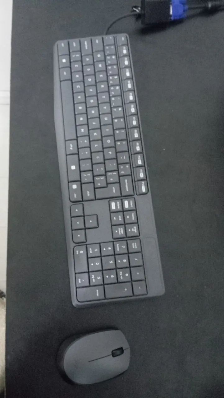 Kit teclado e mouse logitech422991534354616320