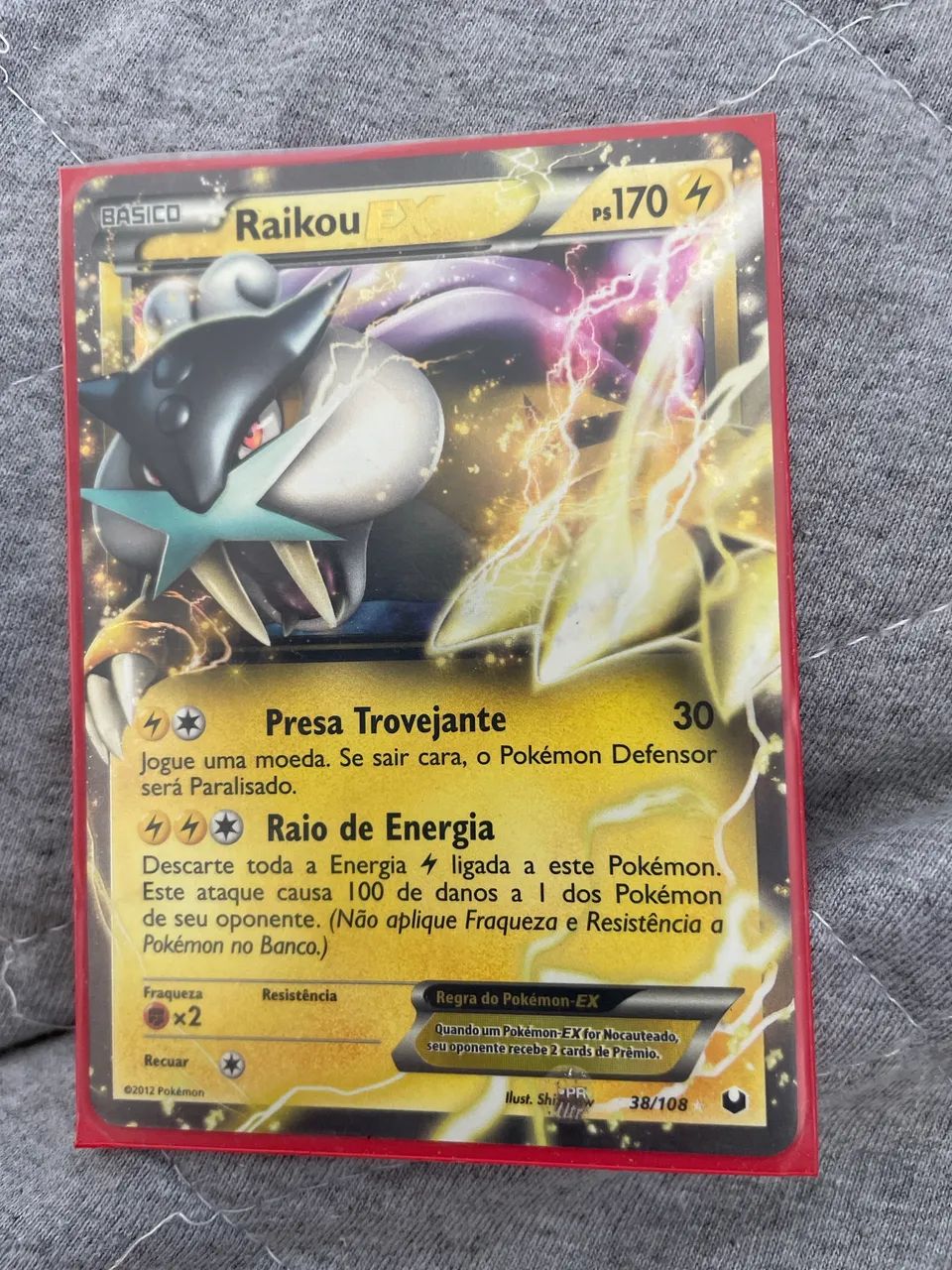 pokemon card raikou ex Pokemon EX Aqua vs Magma Ultra Rare Card
