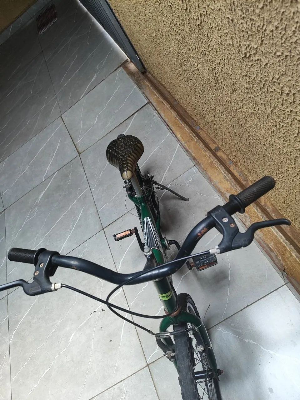 Bicicleta aro 20 bmx verde - Foto 3