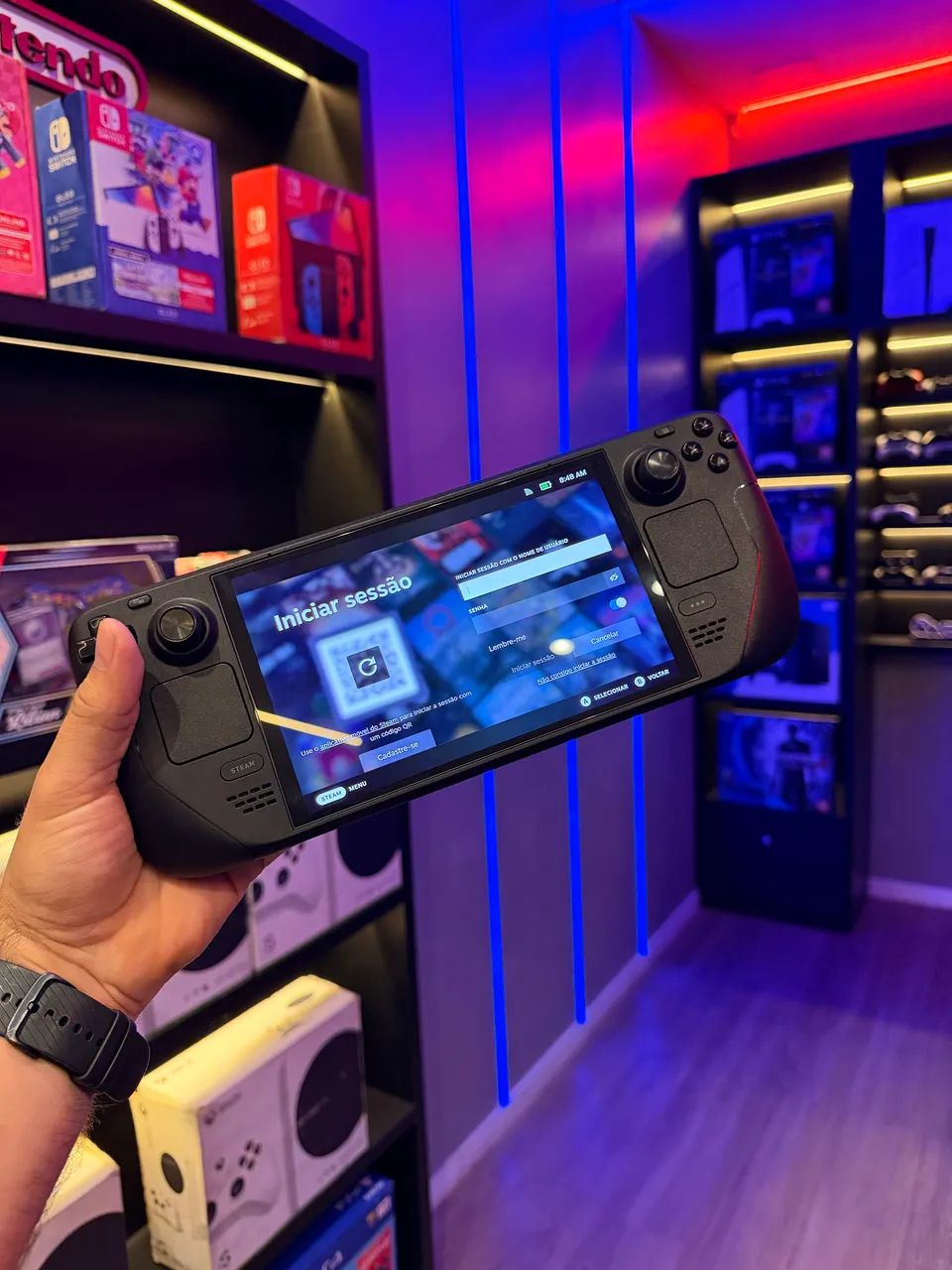 Steam deck Oled 512gb 6 meses de garantia - Consoles de Vídeo Game