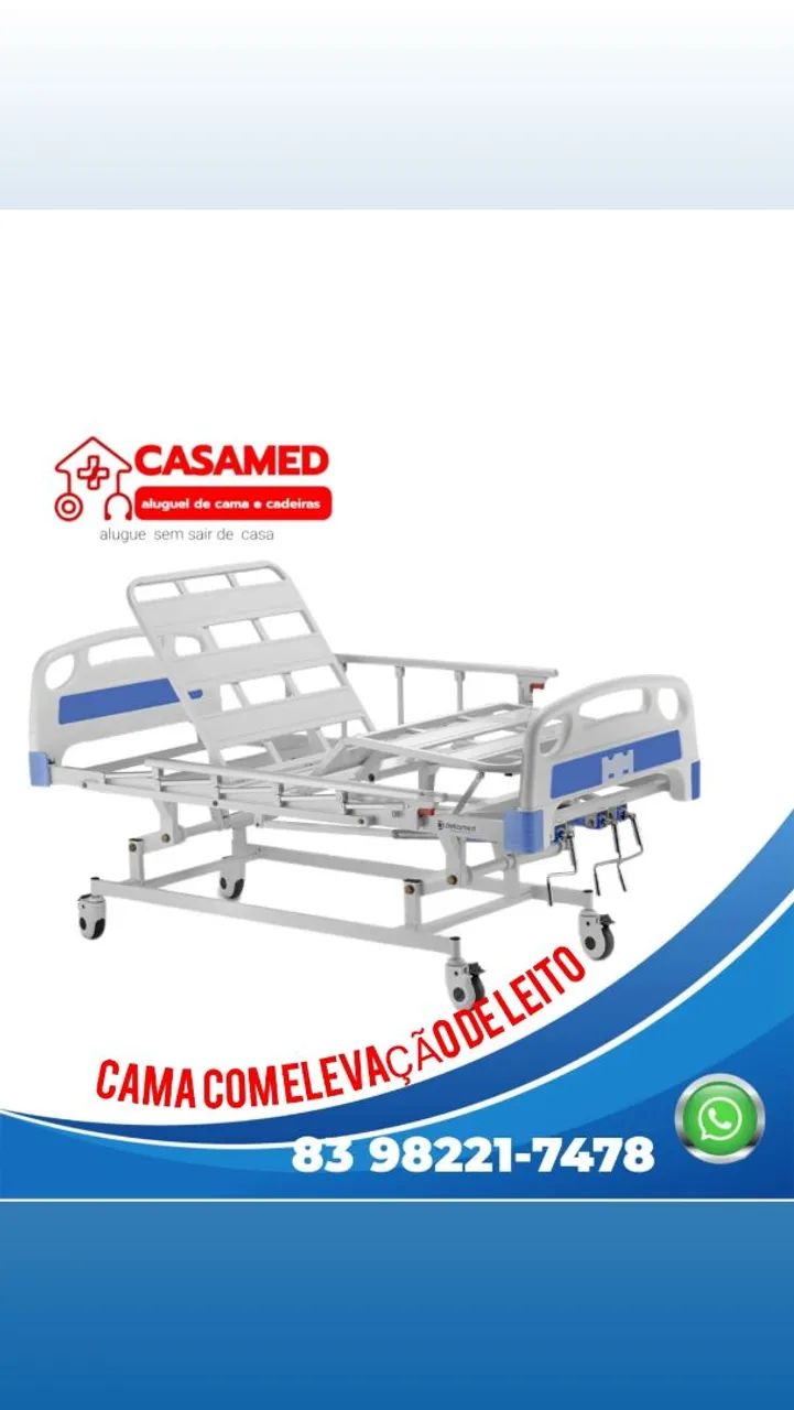 Cama hospitalar aluguel e venda  - Foto 5