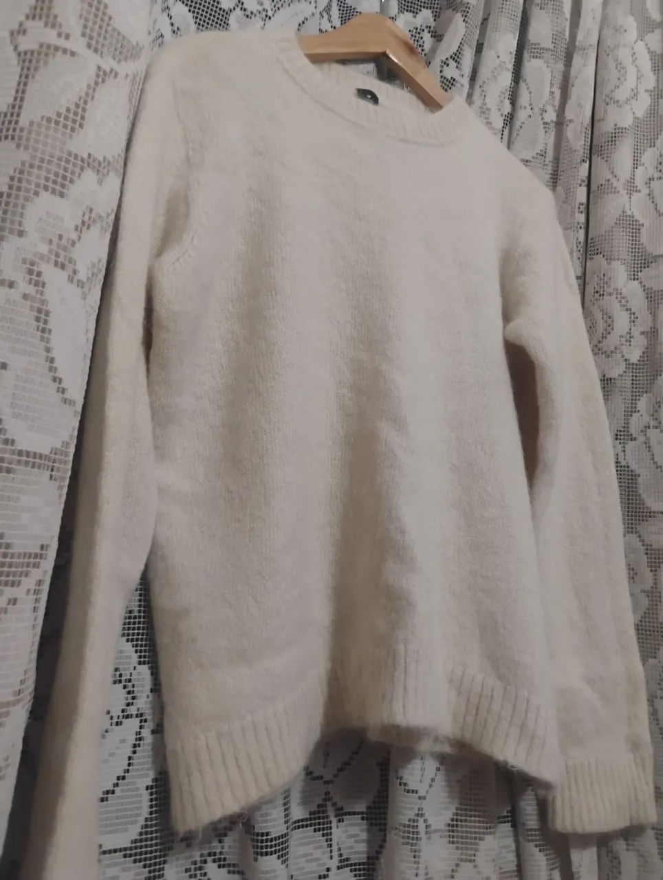 Suéter Tricô Osklen Fibras Nobres - Off White