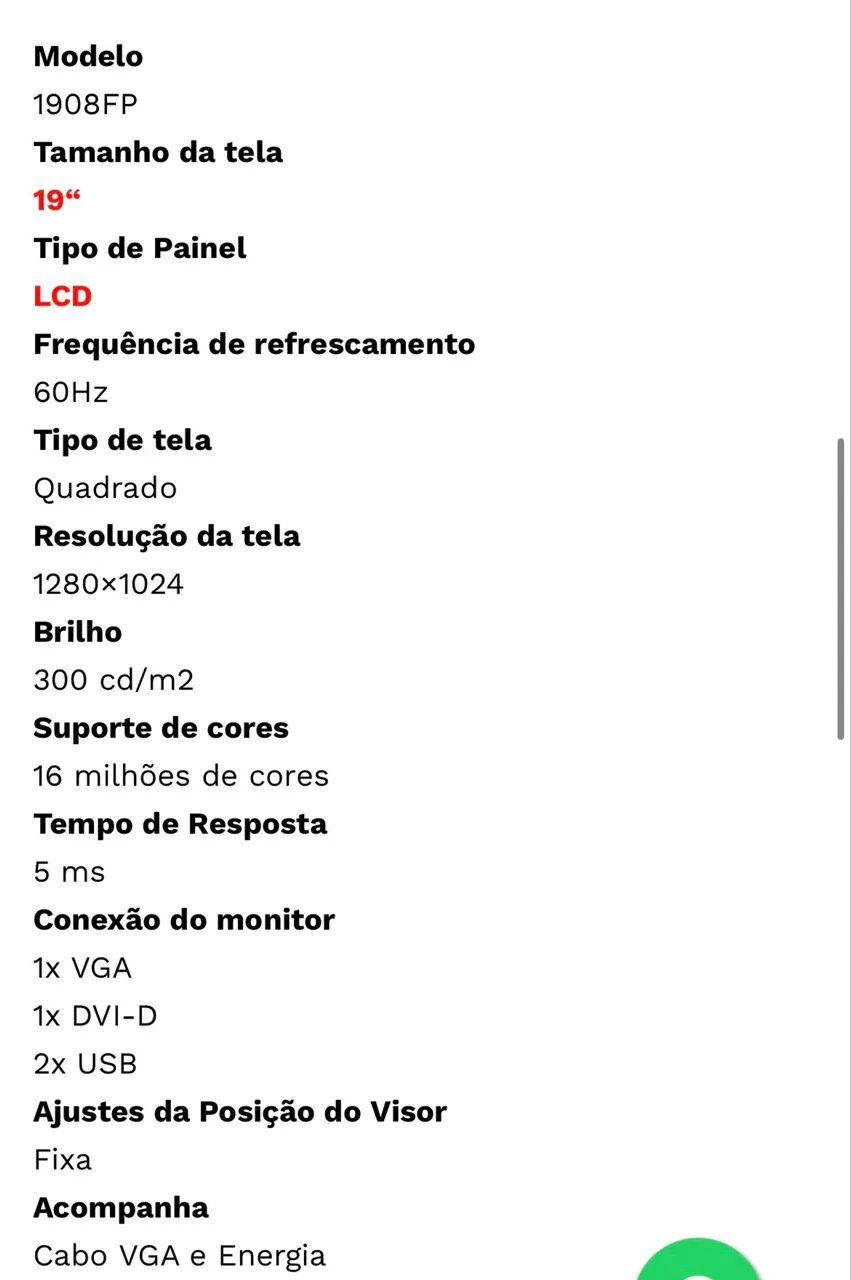 Monitor Dell19 - Foto 2