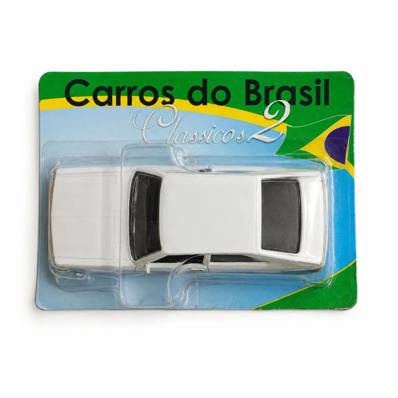 Miniatura VW Passat TS 1978 Branco Carros do Brasil com Fascículo - Foto 3