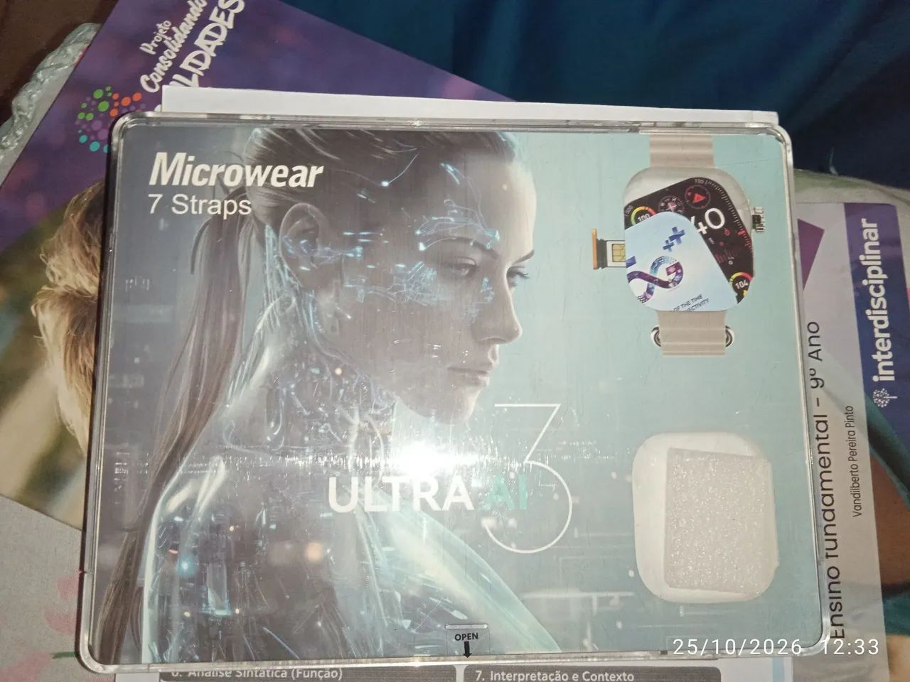 Disponível barato este smartwatch Android 
