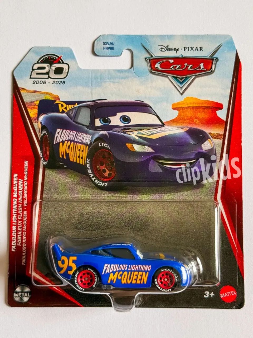 Disney Pixar Cars Fabulous McQueen Carros Mattel