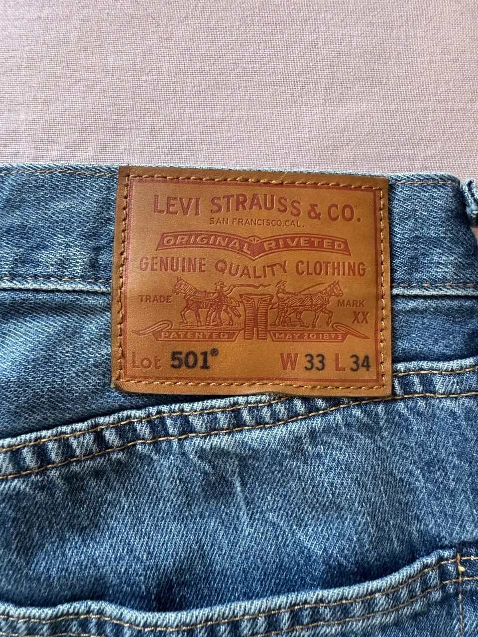 Calça Levis 501 tam 42  - Foto 3