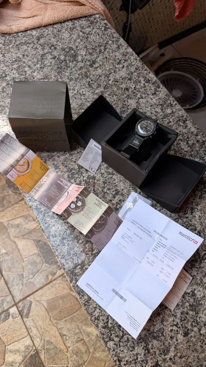 Omega SpeedMaster mission to mercury