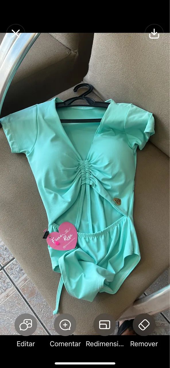 Lote roupas faixa rosa  - Foto 4